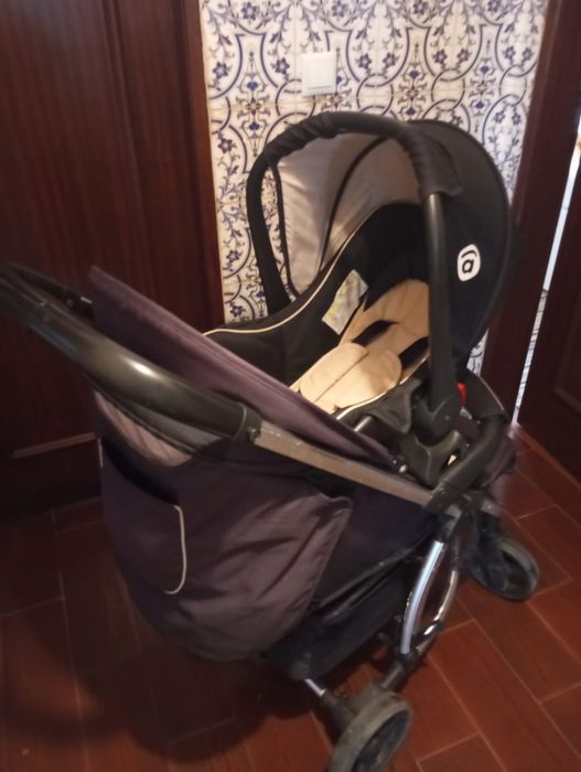 Carrinho + alcofa + ovo