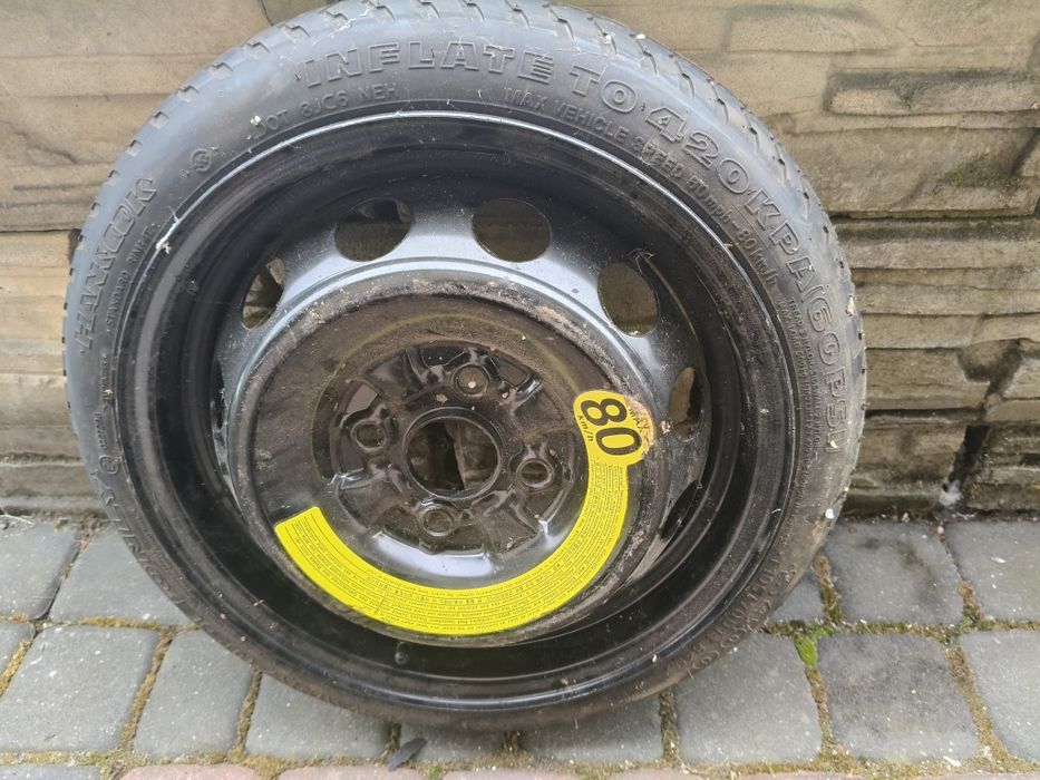 Koło dojazdowe Hunday i10