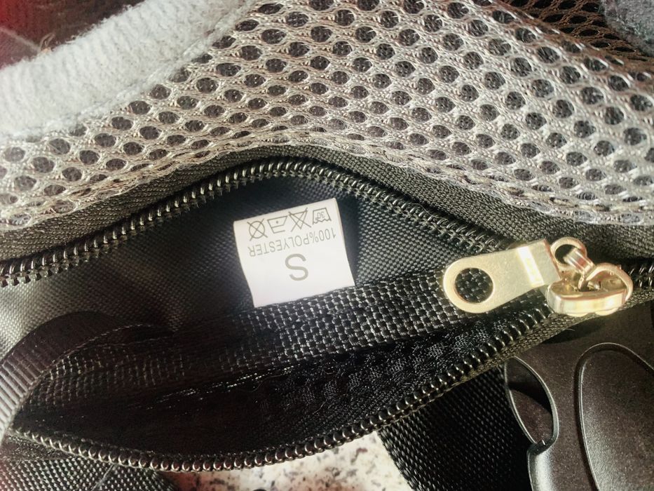Bolsa de transporte animais peito/costas NOVA tamanho S
