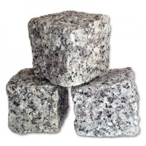 Kostka granitowa szara różne rozmiary 1000KG TRANSPORT