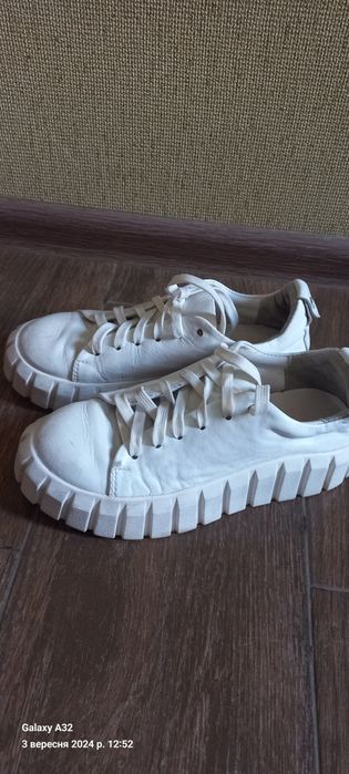 Шкіряніі туфлі на устілку 20-20,5см