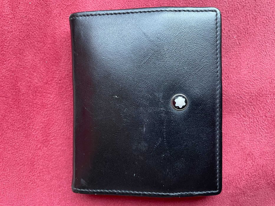 CARTEIRAS MONTBLANC Meisterstuck - notas/moedas/cartões/documentos