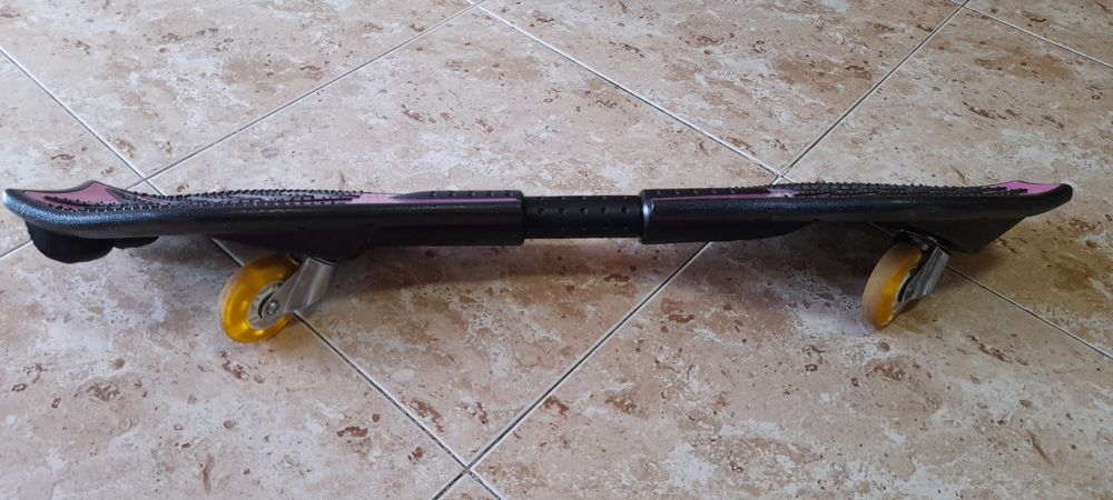 Waveboard skate com 2 rodas