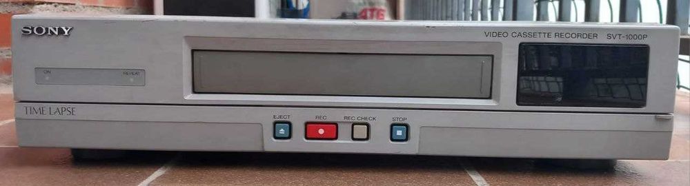 Sony SVT-1000P Time Lapse Video Cassete Recorder