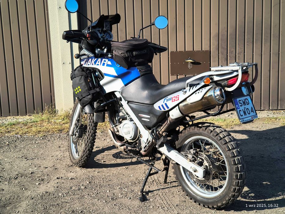 Motocykl BMW f650gs Dakar