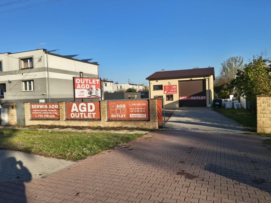 Od lutego Rzgowska 220wynajmę lokal usługowy 100m2 teren zamknięty 650