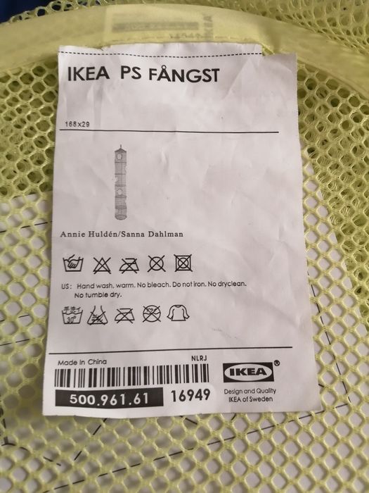 2 organizadores para pendurar roupas/brinquedos Ikea Fångst (novos)