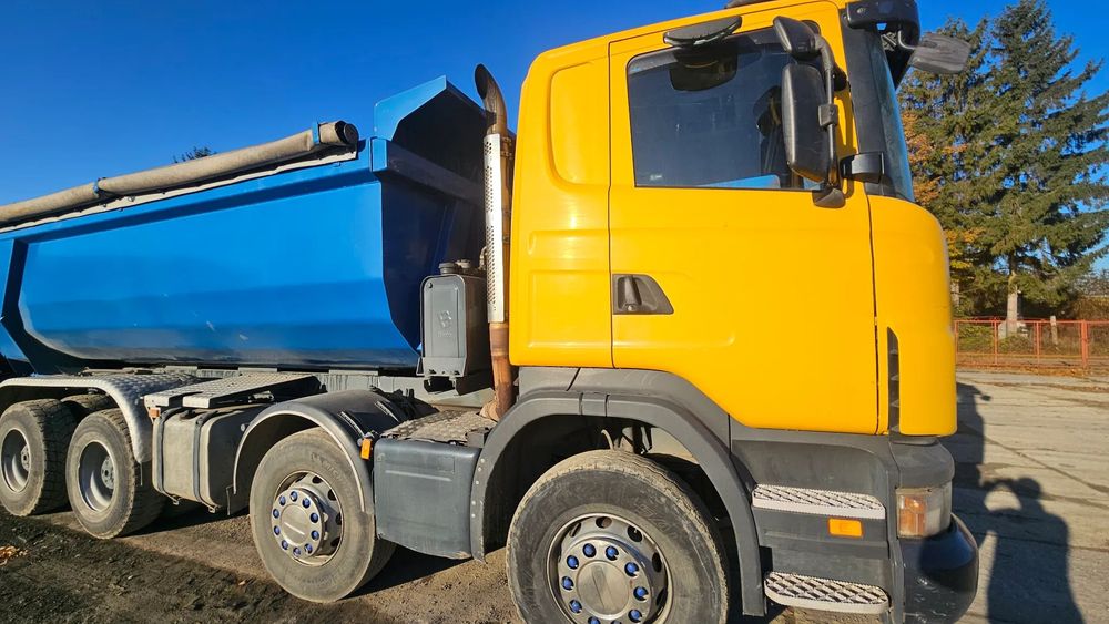 Scania R420  Scania R420 8x4 wywrotka