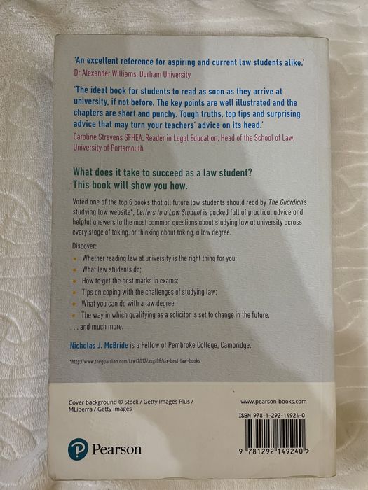 Letters to a Law Student