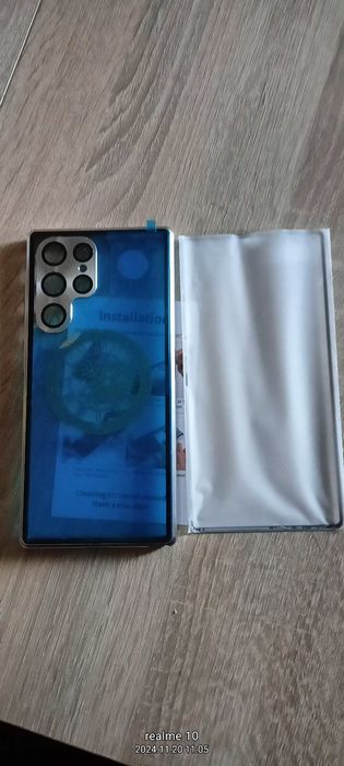 Aluminiowe zamykane etui do Samsunga s22 ultra