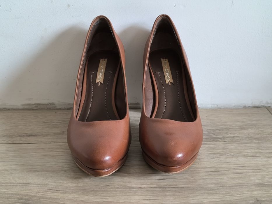 Жіночі коричневі повсякденні туфлі Marco Polo 36 Взуття Mark o'Polo