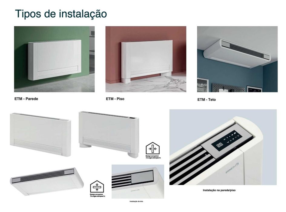 Ventiloconvector Emmeti Silence Thin ETM 260 SU - Novo