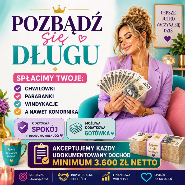 Kredyt na spłatę,  Spłata Chwilówek,  Pożyczka prywatna,  konsolidacja