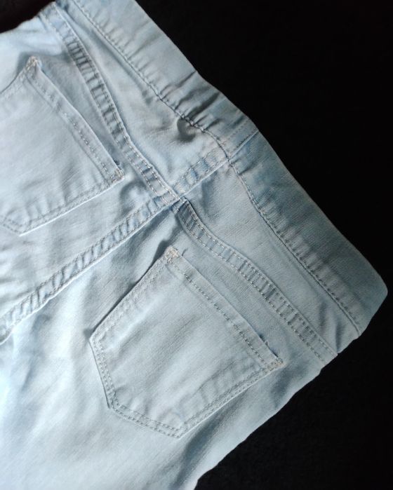Spodnie H&M jegginsy jeans legginsy roz.116