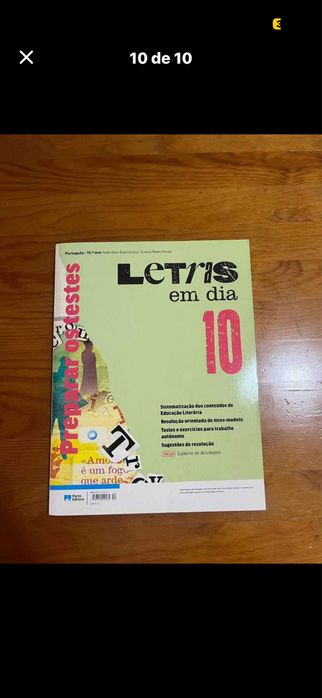 Livros de fichas 10 ano