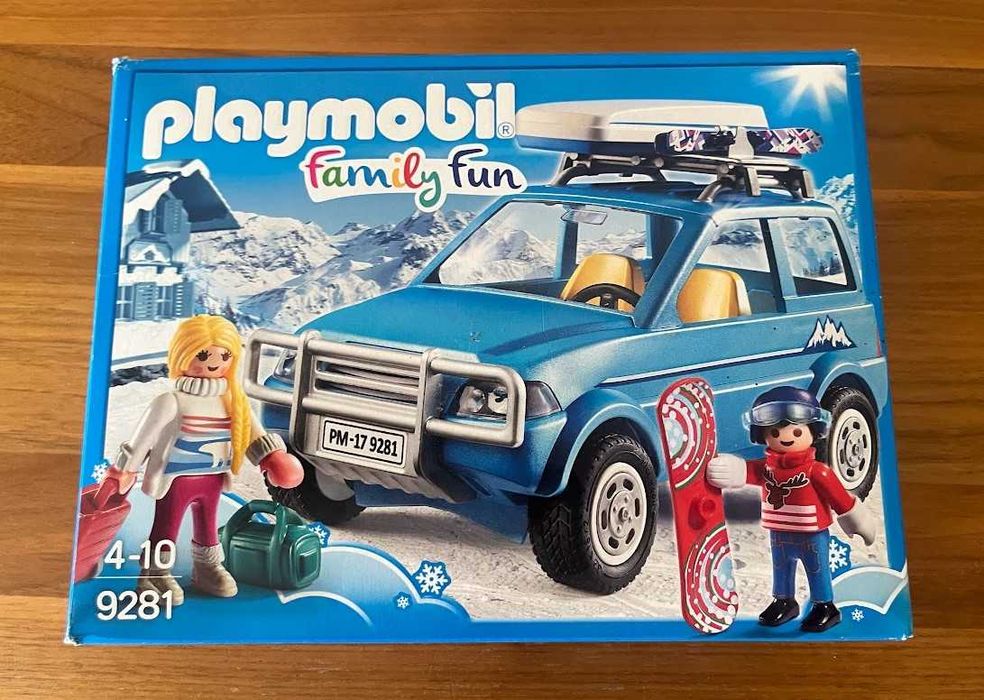 Playmobil Family Fun 9281 – SUV de Montanha com Acessórios – Completo!