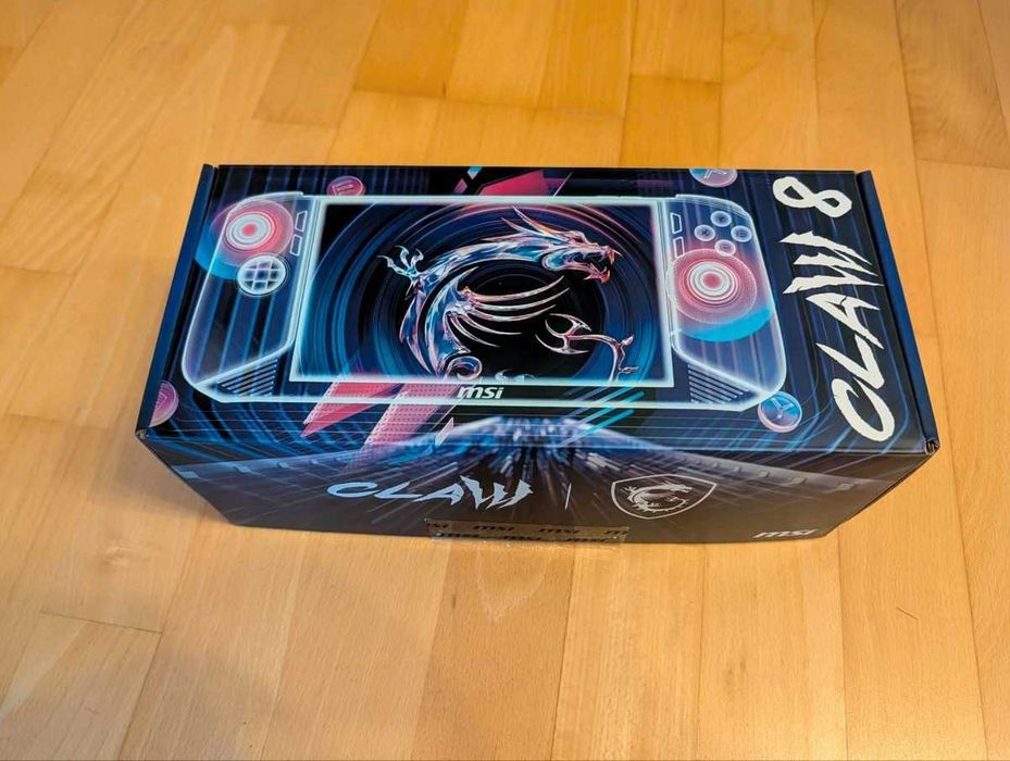 MSI Claw 8 AI+ 1TB - stan jak nowy, gwarancja do 2027