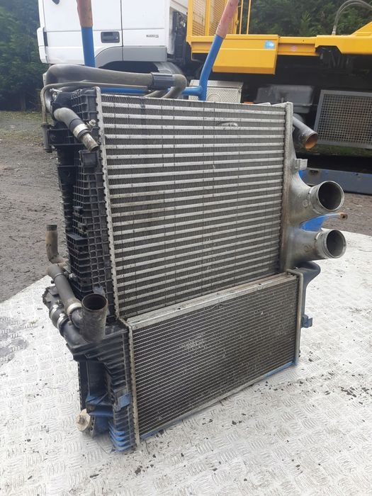 komplet chłodnic chłodnica wody intercooler MERCEDES ATEGO II E-5