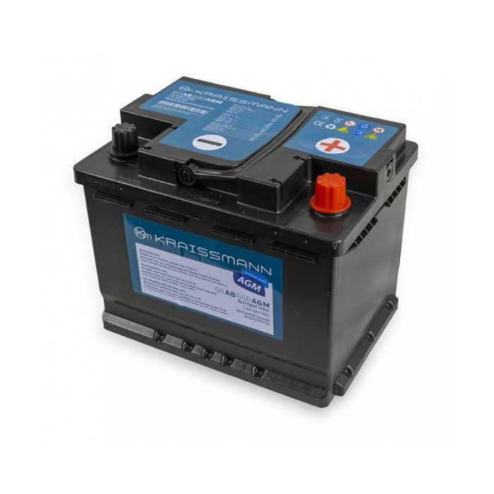 Акумулятор автомобільний AGM для інвертора KRAISSMANN (60, 70 та 80)