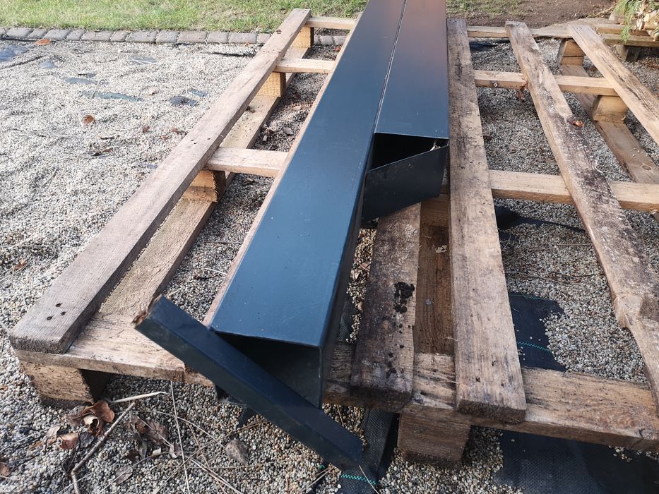 Słupek bramy otwieranej 12x12x200 antracyt