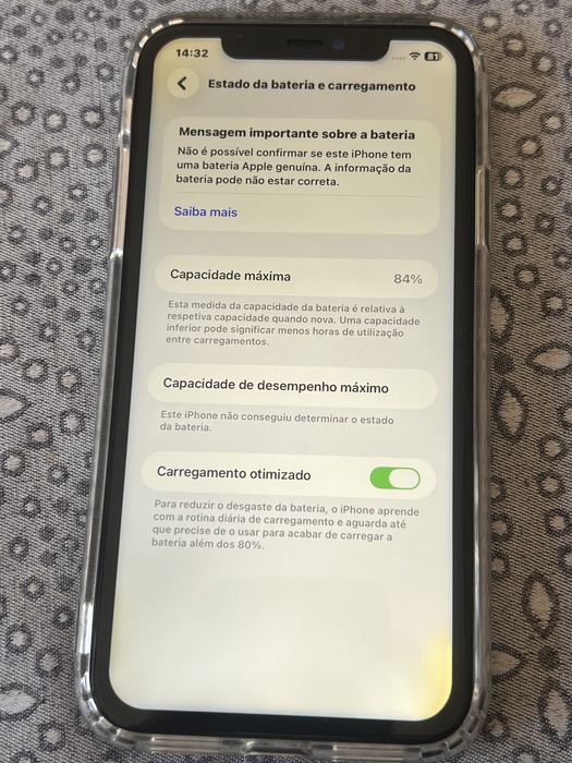 Iphone 11 preto 128 GB