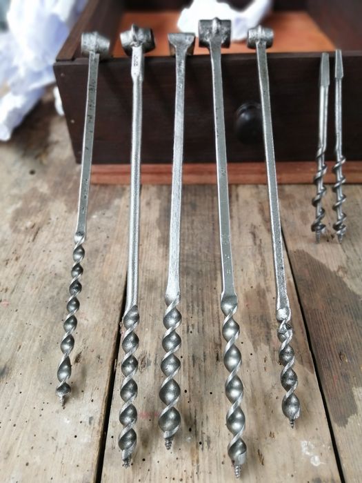 Brocas de madeira antigas [RESTAURADAS]