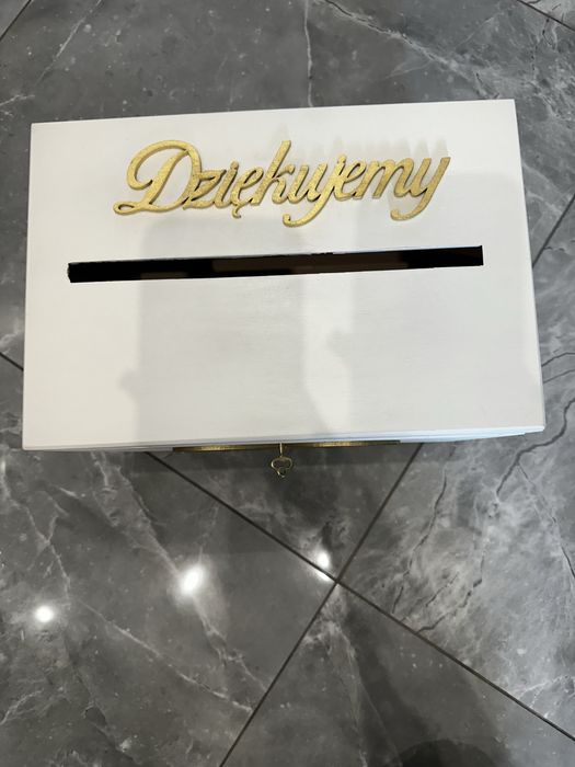 Skrzynka na życzenia ślubne