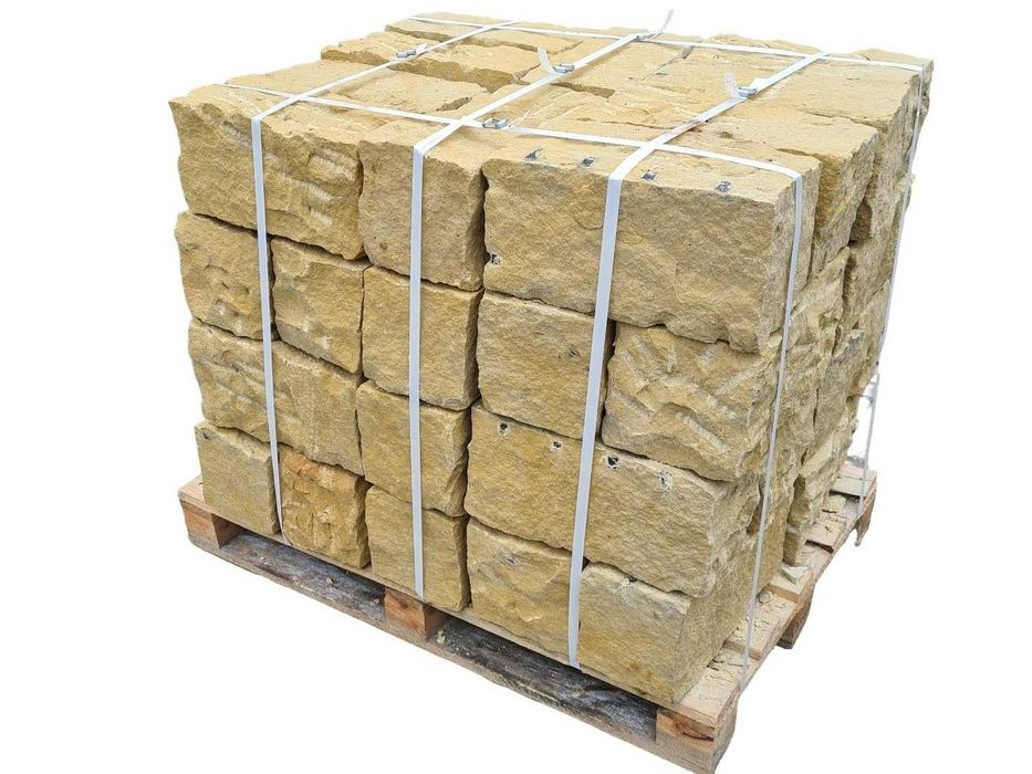 10. Kamień murowy PIASKOWIEC 20×20×40cm | Murak | Cena za paletę