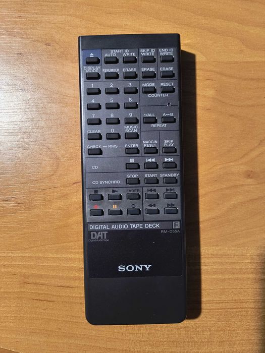 Pilot Sony RM-D55A dat Secret key ukryty klawisz oryginalny