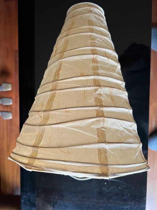 Candeeiro de suspensão em papel japonês