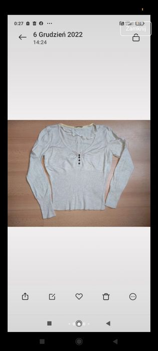 Sweterek damski M L Orsay