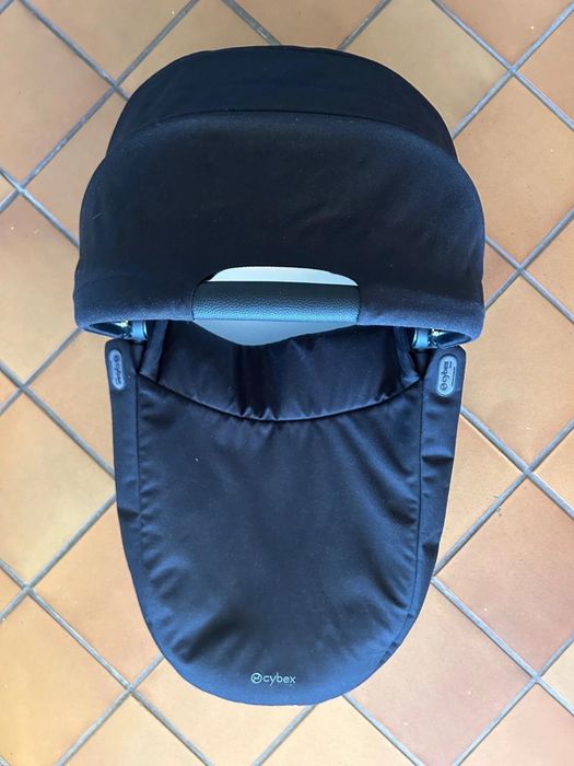 Carrinho de bebé Balios S preto + Cot S Lux