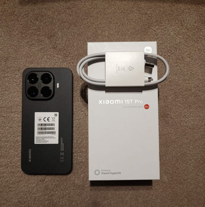 Xiaomi 15T Pro 1TB – Preto – Estado Impecável (Como Novo)