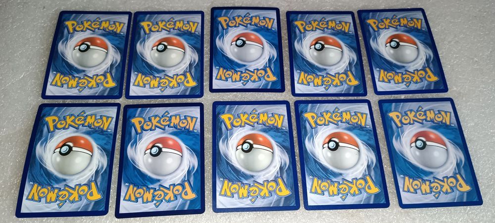 Lote de 10 cartas Pokémon originais todas 7,50