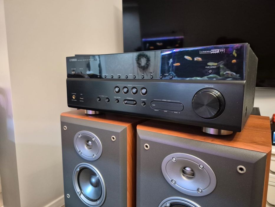 Głośniki JBL E60+Yamaha RX-V671