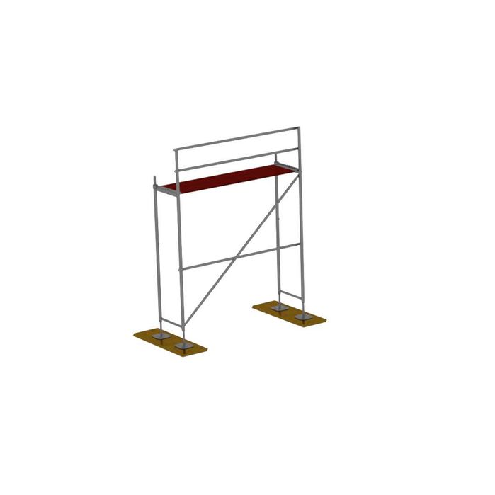 Rusztowanie Plettac P70 10m2 Podesty Drewniane - Zestaw Rusztowania