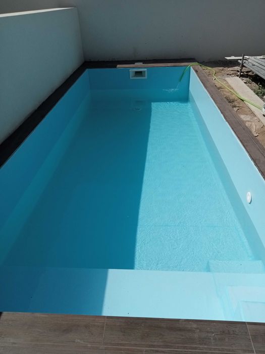 colocação de tela armada e Liner de alta resistência para piscinas