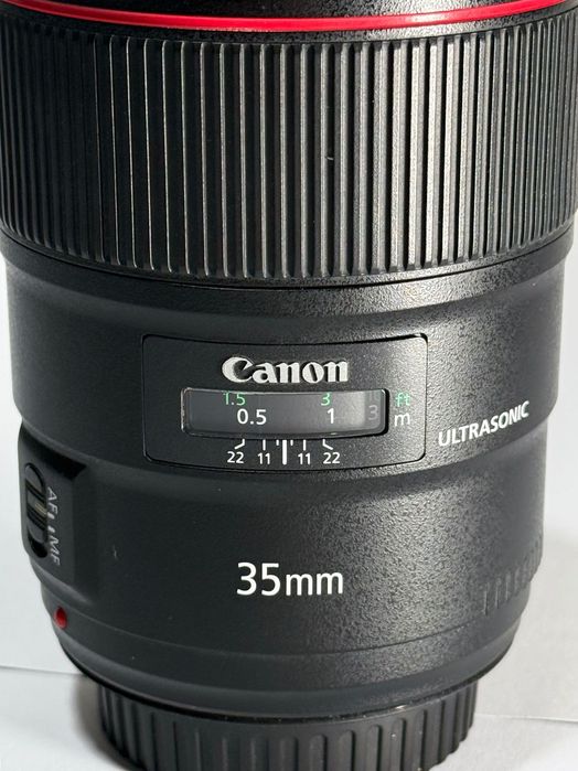 objetiva Canon 35mm 1.4 L II USM
