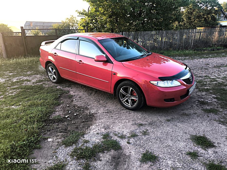 Mazda 6 gg.2.0,газ/бензин,мех.На уверенном ходу.