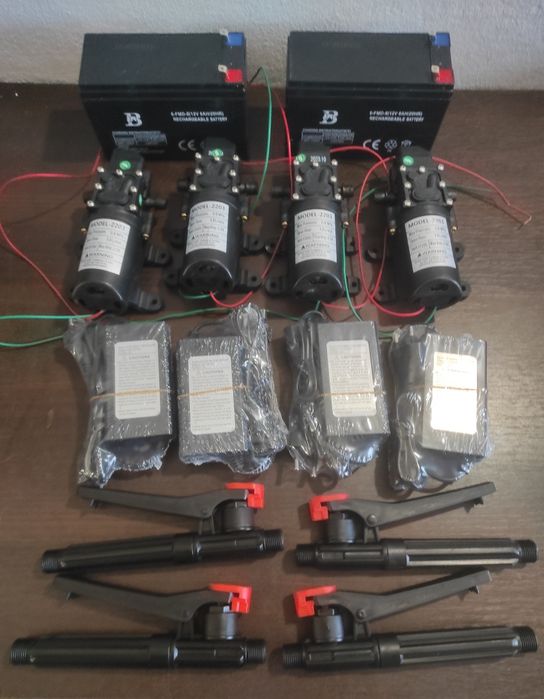 Аккумулятор зарядное устройство мотор помпа к аккумул  опрыскивателям