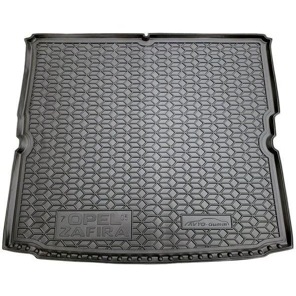Коврик у багажник Opel Zafira А, B, С, Life\Опель килим АВТОГУМ Зафіра