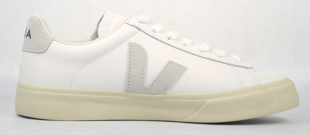Skórzane trampki Veja Campo extra white natural suede roz. 38