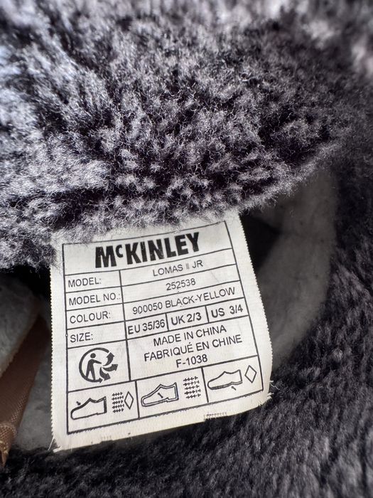 Śniegowce McKinley rozm. 35/36 żółte