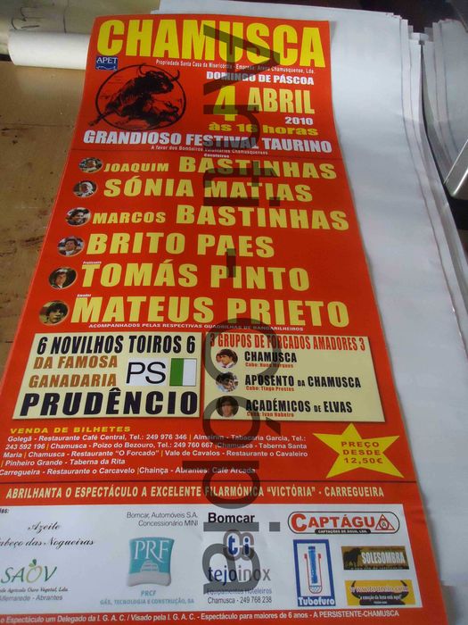 Cartazes de Montra 7