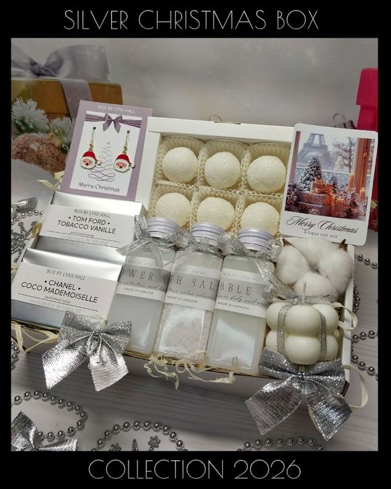 Новорічні подарунки. Подарунок дівчині, жінці на Новий рік. Бьютібокс