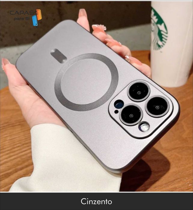 Capa MagSafe iPhone 15/14/13/12/11Pro/ProMax -- PORTES INCLUIDOS