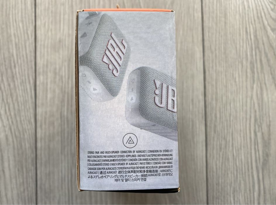 Nowy Głośnik Przenośny Bluetooth JBL Go 4 Srebrny