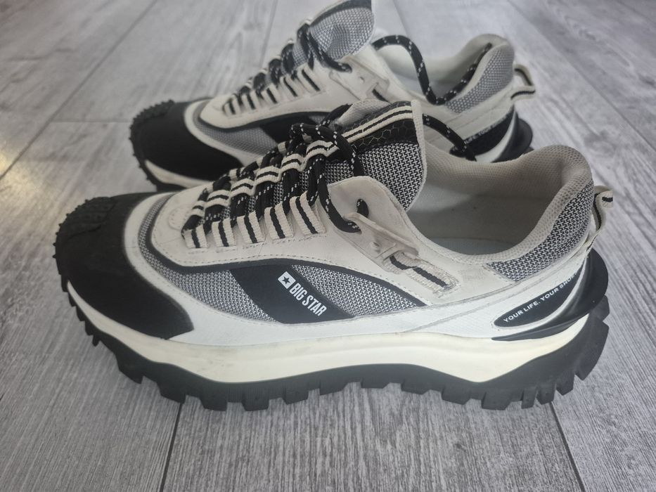 Sneakersy skórzane big star