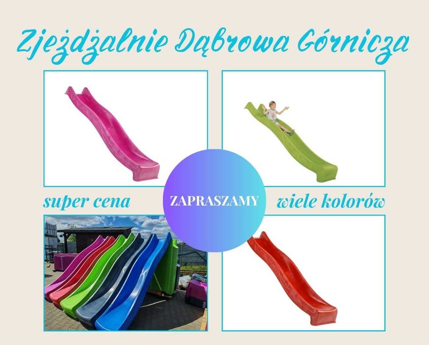 Zjeżdżalnia 3m ślizg plac zabaw zjeżdżalnia wodna ślizgi KBT