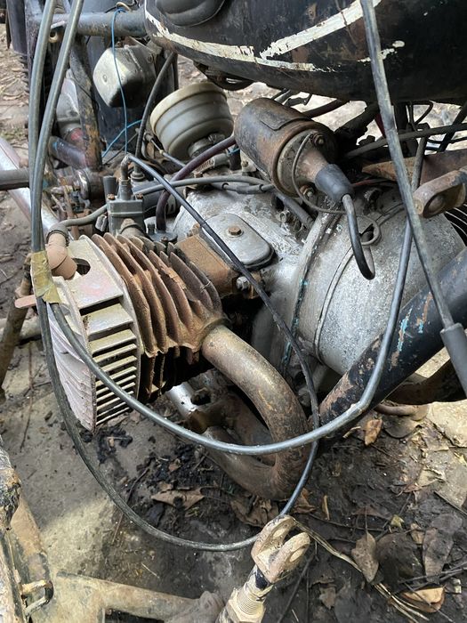 Мотоцикл Днепр МТ 9, К 650, 1971 год